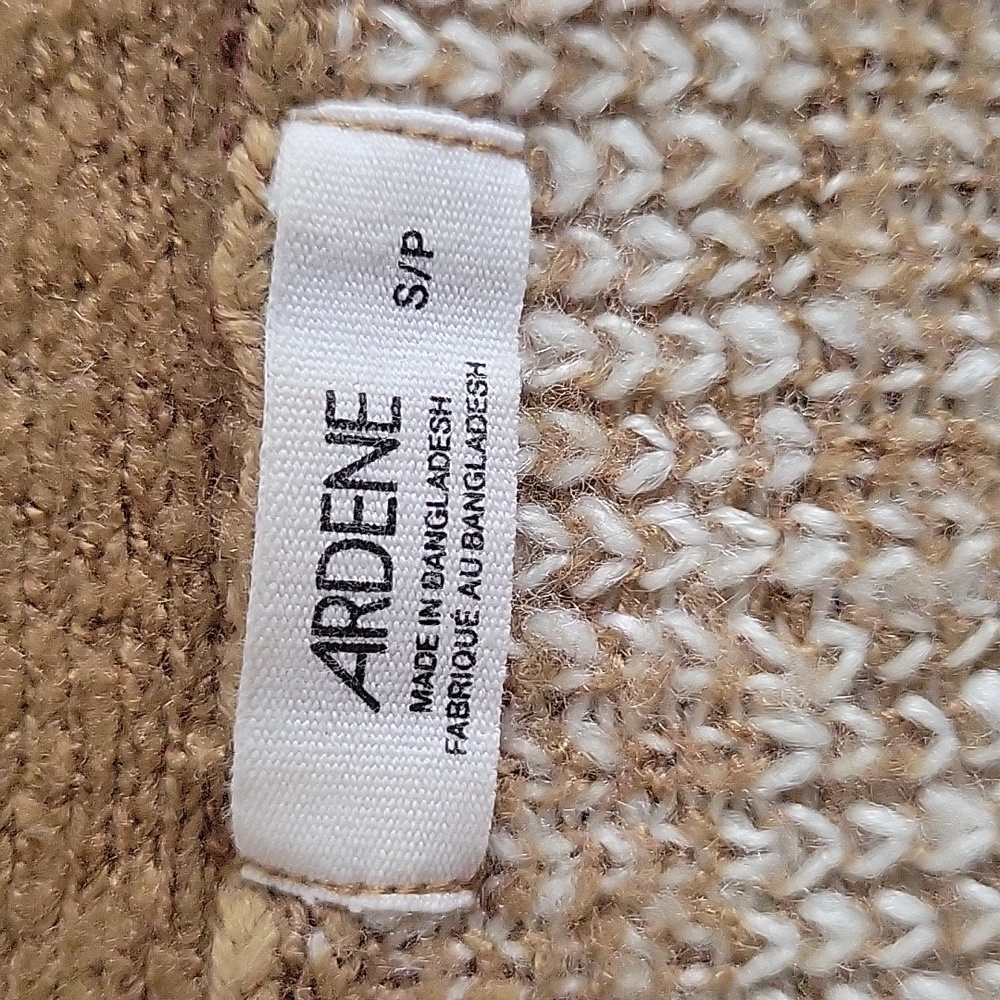 Ardene Brown and White Checkered Cardigan - Picture 4 of 5